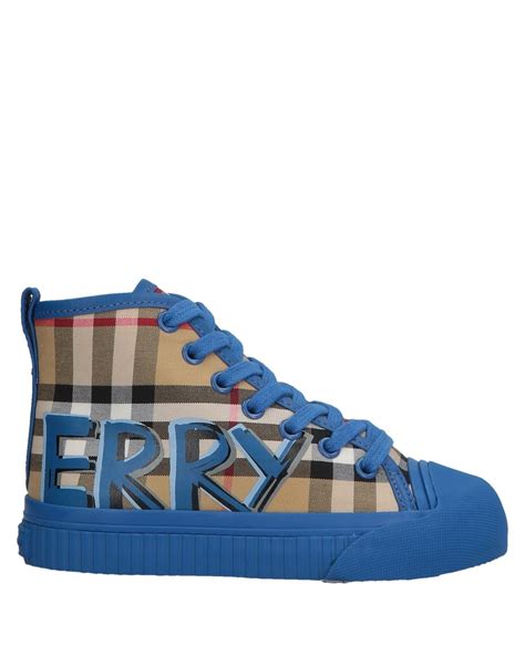 burberry high tops blue|high top Burberry sneakers.